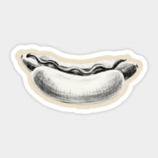 Hot Dog Sticker